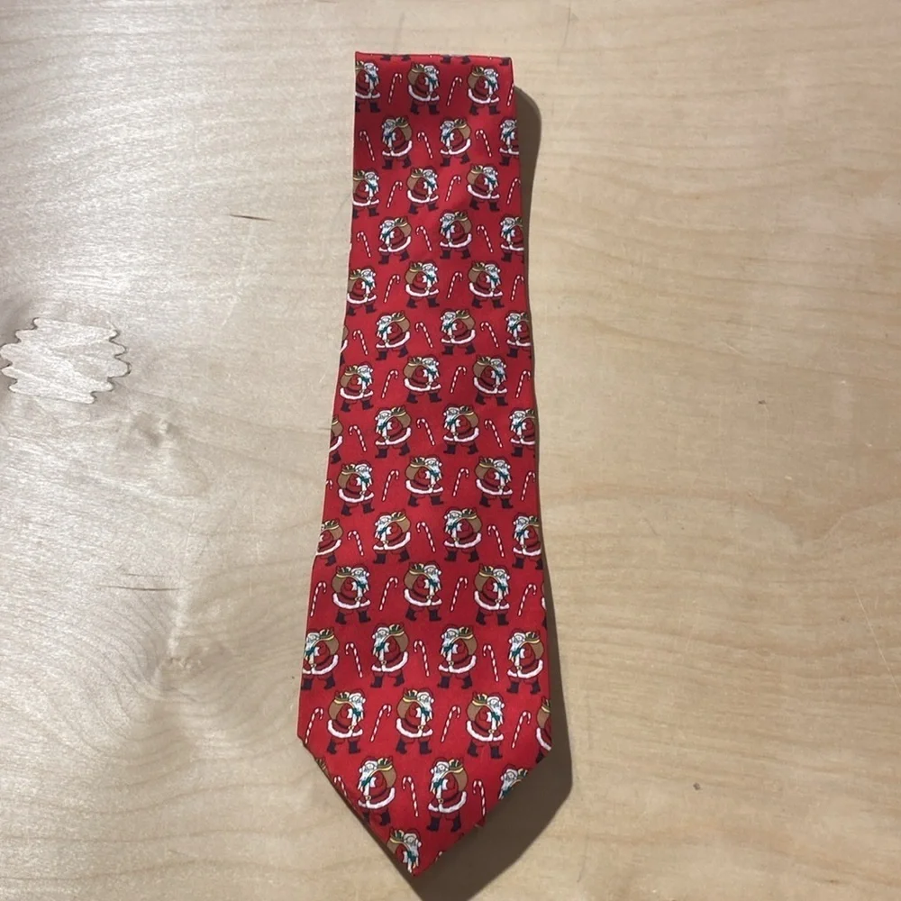 Festive Red Santa Claus Tie (NB)